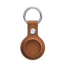 Saddle Leather Keychain for AirTag