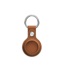 Saddle Leather Keychain for AirTag